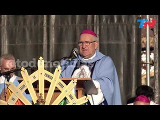 "El pueblo no quiere ningún tipo de grieta": la misa de Monseñor Vázquez en Luján