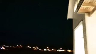 Crazy lights over my house 4K