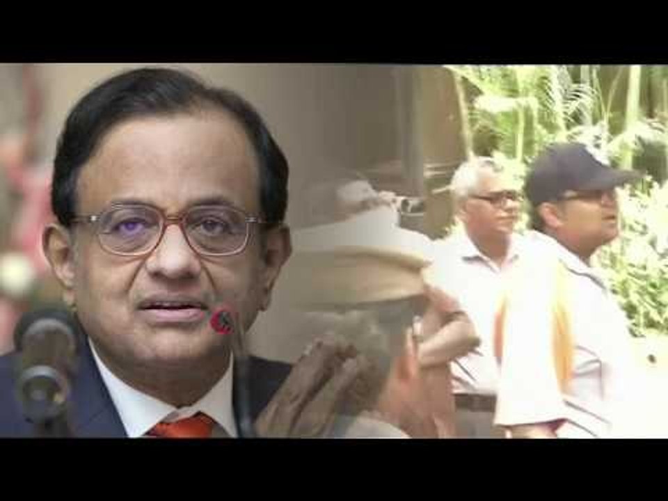 CBI Raids Chidambaram & Son