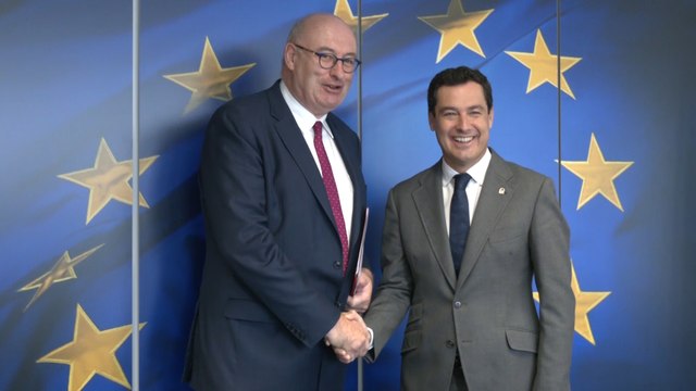 Juanma Moreno reivindica en Bruselas una PAC simplificada