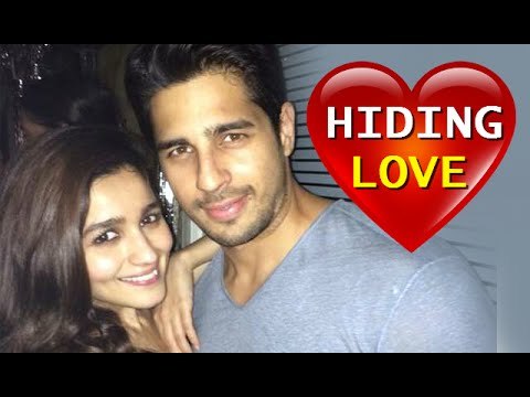 Alia Bhatt TRYING to HIDE her LOVE for Sidharth Malhotra | SpotboyE