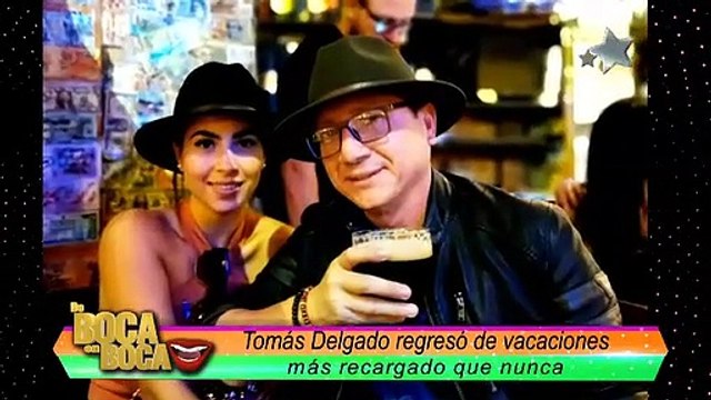 Tomás Delgado regresó de vacaciones más recargado que nunca