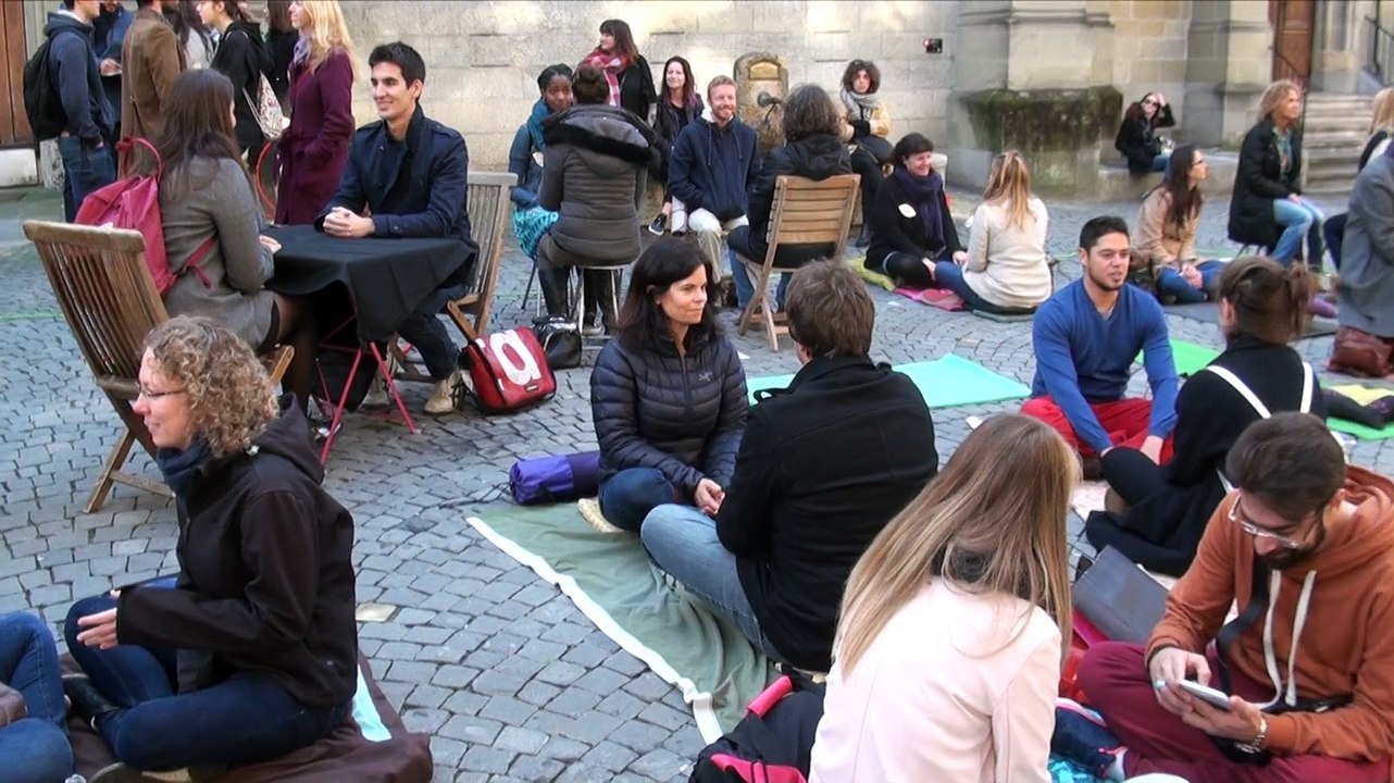 The World's Biggest Eye Contact Experiment 2016 Lausanne, Switzerland