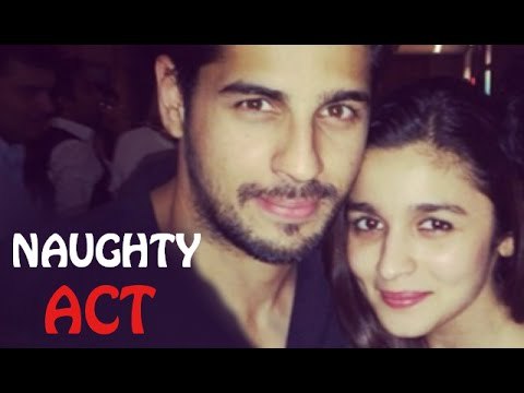 Alia Bhatt - Sidharth Malhotra CAUGHT doing NAUGHTY act in airplane | SpotboyE