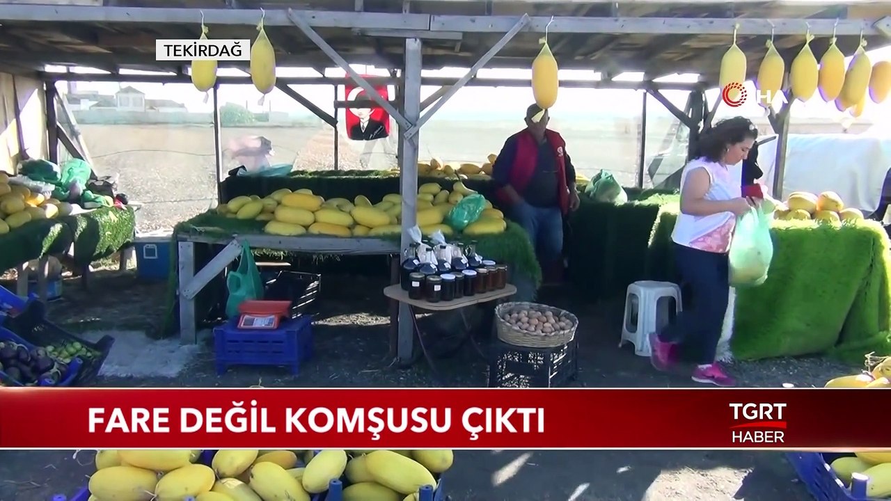 Dakikalar İçinde 154 Kavunu Satılamaz Hale Getirdi
