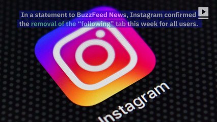 Instagram to Completely Remove ‘Following’ Tab