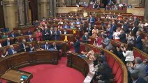 El Parlament rechaza la moción de censura de Cs contra Torra