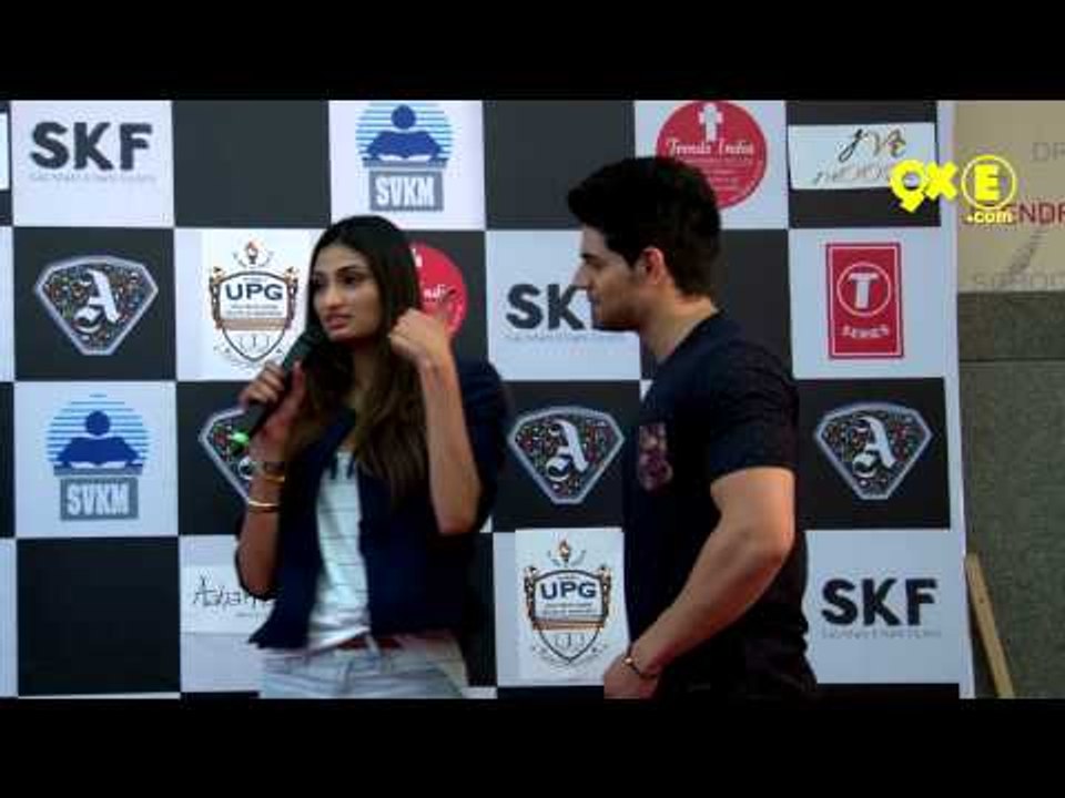 Sooraj Pancholi and Athiya Shetty Describe Each Other is Three Words | SpotboyE