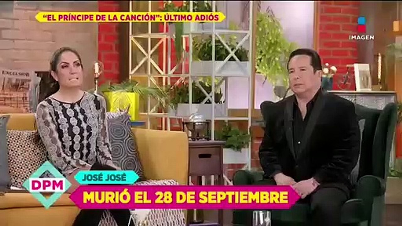 Jorge Ortíz de Pinedo sobre  José José: sentí que nos lo arrebataron