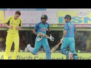 India Win First ODI Against Aussies