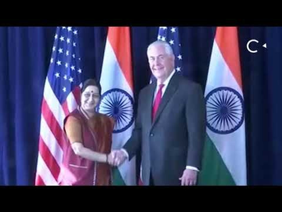Swaraj Meets Tillerson