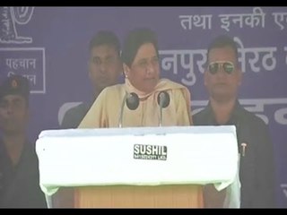 Mayawati Rally Flays Centre