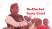 Akhilesh Re-Elected SP Chief