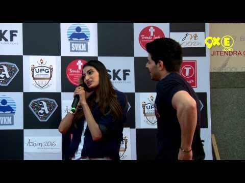 Sooraj Pancholi IMITATES Athiya Shetty's Father Sunil Shetty | Must Watch | SpotboyE