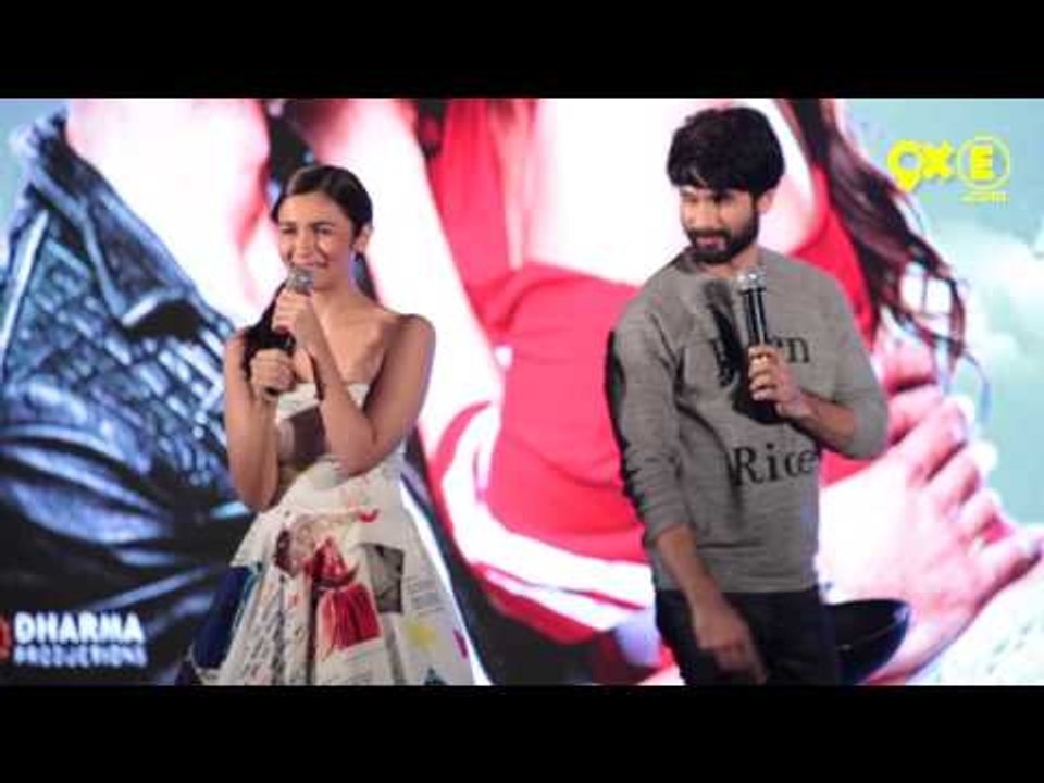 Shahid and Alia Bhatt REVEAL about their Inspirations in Life | Shaandaar | SpotboyE