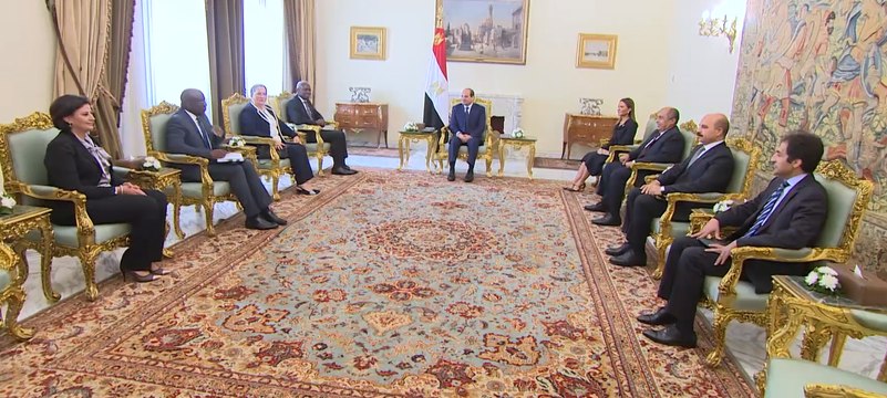 السيسي لرئيس إيفاد : نتطلع لتحويل مصر لمركز إقليمي للتنمية الزراعية