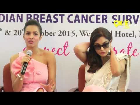 Lisa Ray & Malaika Arora Khan At A Breast Cancer Survivors Conference | SpotboyE