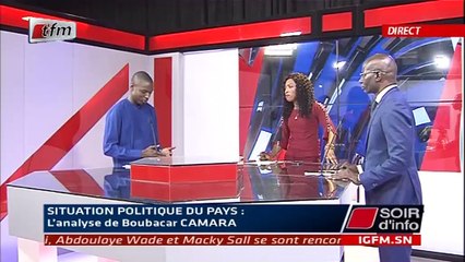 SOIR D'INFO - FRANÇAIS - Pr : ARAME TOURÉ - 07 Octobre 2019