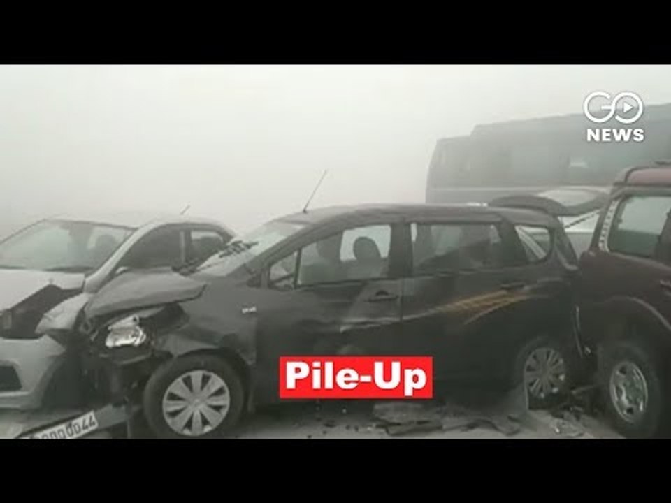 Pile-Up On Expressway