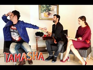 Deepika Padukone & Ranbir Kapoor in a FUN Conversation |  'DialogueBaazi' Game | Tamasha