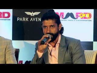 Farhan Akhtar at a promotional event of MARD