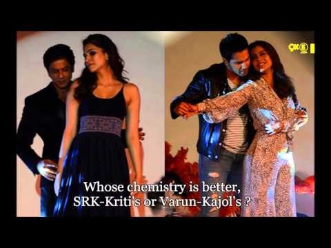 Shah Rukh Khan, Kajol, Varun Dhawan & Kriti Sanon | Launch Dilwale Song Gerua