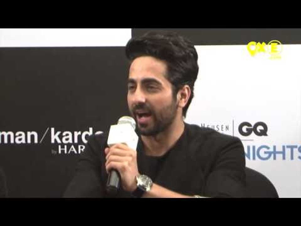 AYUSHMANN KHURRANA walks the ramp for GQ Fashion Nights