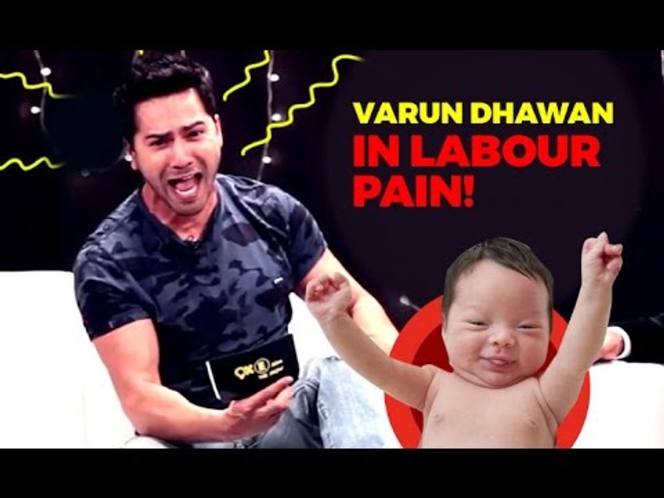 SHOCKING! Varun Dhawan DELIVERS a BABY BOY | MUST WATCH | Dilwale | SpotboyE Exclusive