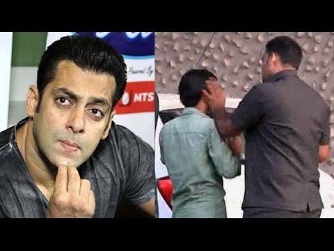 Salman Khan's BODYGUARD beats up a FAN at Bigg Boss 9 Set | SpotboyE