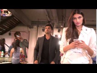 Arujun Kapoor's night out with Athiya Shetty