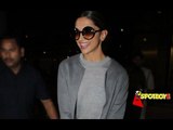 AIRPORT SPOTTING | Deepika Padukone RUSHES to Mumbai from xXx shoot for her friend’s wedding