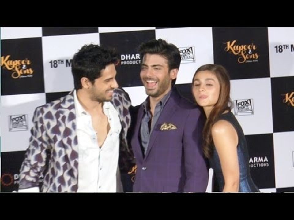 UNCUT - Kapoor & Sons | Alia Bhatt, Sidharth Malhotra, Fawad Khan | Group Interview