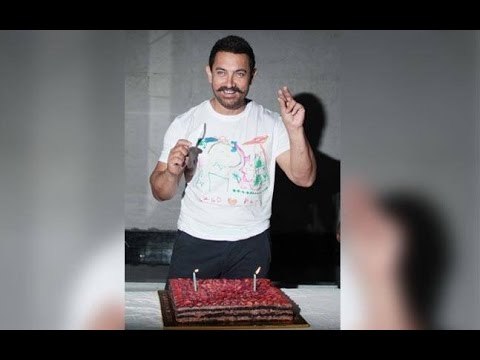UNCUT - Aamir Khan 51st Birthday Press Conference | Cake Cutting | SpotboyE Video