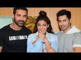 Exclusive Interview with Varun Dhawan, Jacqueline Fernandez and John Abraham | Dishoom | SpotboyE