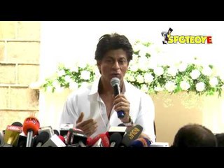 Shah Rukh Khan's press conference on the occasion of Eid 2016 | SpotboyE