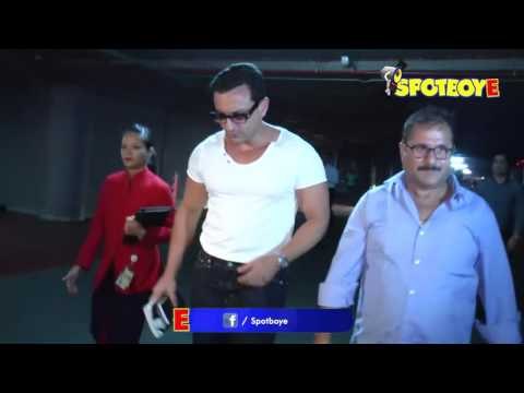 Saif Ali Khan SPOTTED at Mumbai International Airport