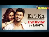 Watch LIVE Movie Review of 'Ki & Ka' starring Kareena Kapoor & Arjun Kapoor