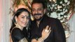 Sanjay Dutt with Wife Manyata Attends Karan-Bipasha's Wedding Reception