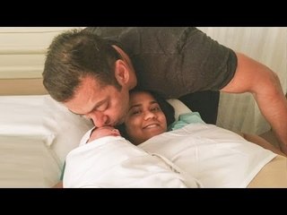 Inside Pictures of Salman Khan CELEBRATING  Arpita’s New Born Baby Ahil!