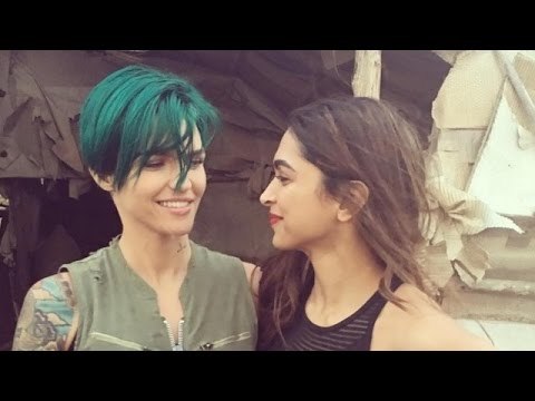 Deepika Padukone & Ruby Rose having FUN on the sets of xXx: The Return of Xander Cage | SpotboyE