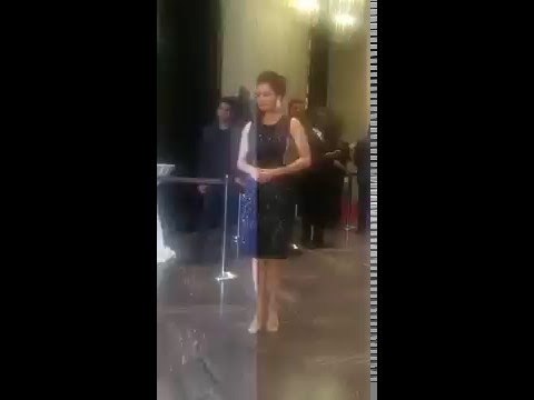 Dia Mirza at Preity Zinta's wedding reception | SpotboyE