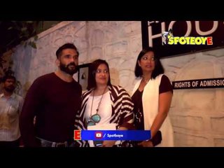 SPOTTED Suniel Shetty at a Party | SpotboyE