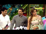 Bipasha Basu and Karan Singh Grover on the sets of The Kapil Sharma Show | SpotboyE