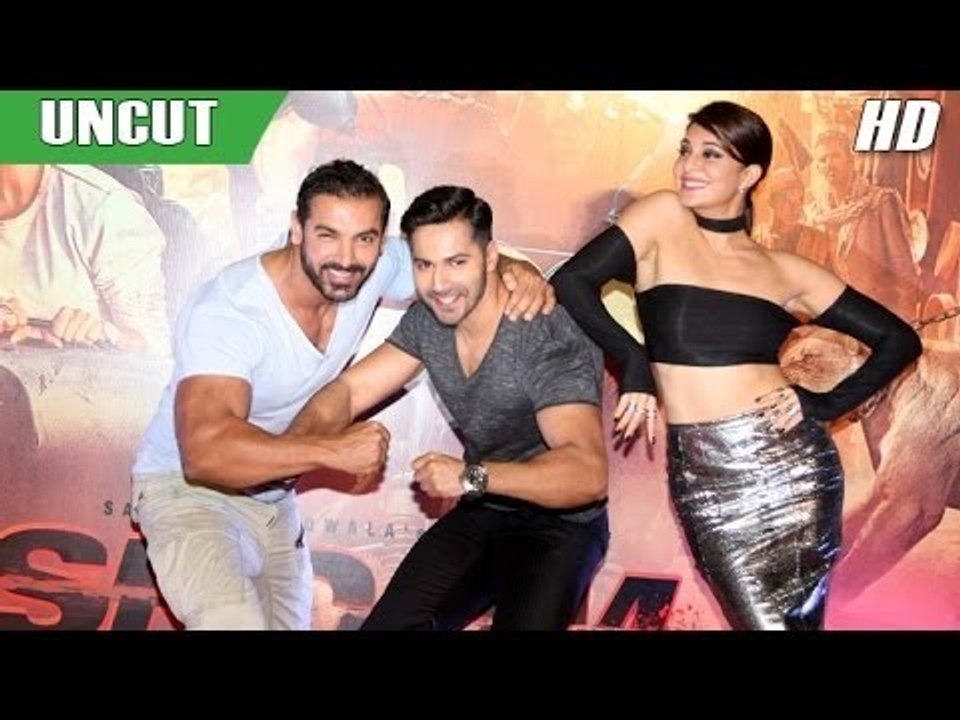 Dishoom TRAILER Launch | John Abraham | Varun Dhawan | Jacqueline Fernandez | SpotboyE