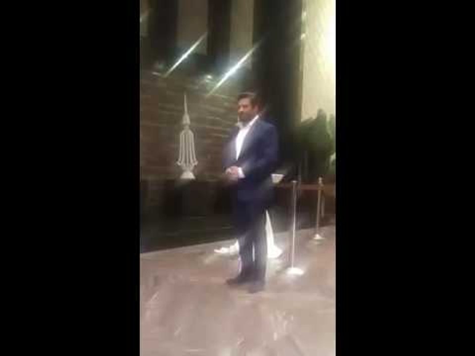 R Madhavan at Preity Zinta's wedding reception | SpotboyE