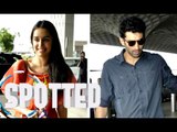 SPOTTED! Shraddha Kapoor and Her 'Jaanu' Aditya Roy Kapur BLUSHING At The Airport