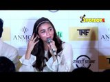 Alia Bhatt BLUSHING reply on Sidharth Malhotra