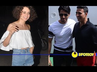 SPOTTED! Kangana rocks at Tithi screening, ‘Brothers’ Akshay & Sidharth have a warm reunion