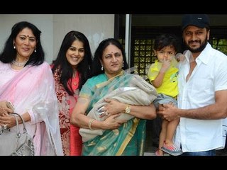 Riteish brings Genelia and their newborn back home | Bollywood News
