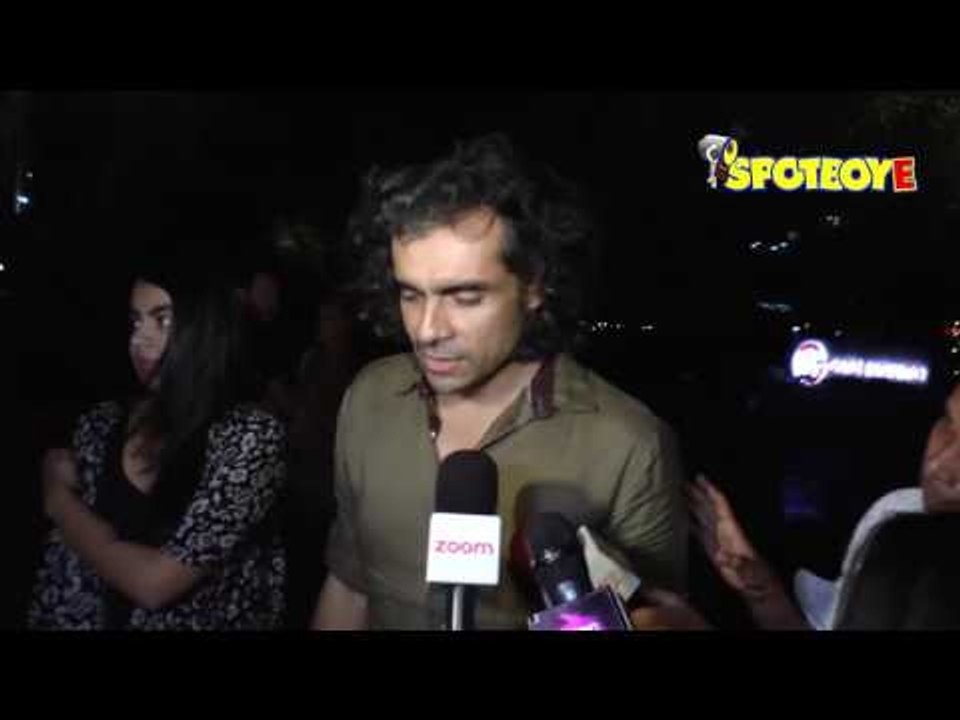 Spotted | Imtiaz Ali alongwith his daughter at a Restaurant | SpotboyE